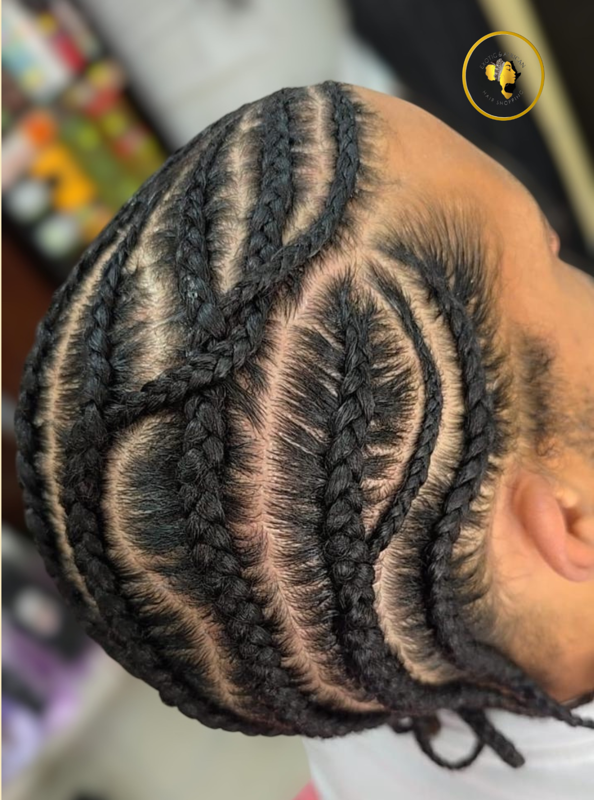 Peinados Afro para Hombres | Trenzas, Twists y Estilos Urbanos en Exotica Afro Hair Shopping
