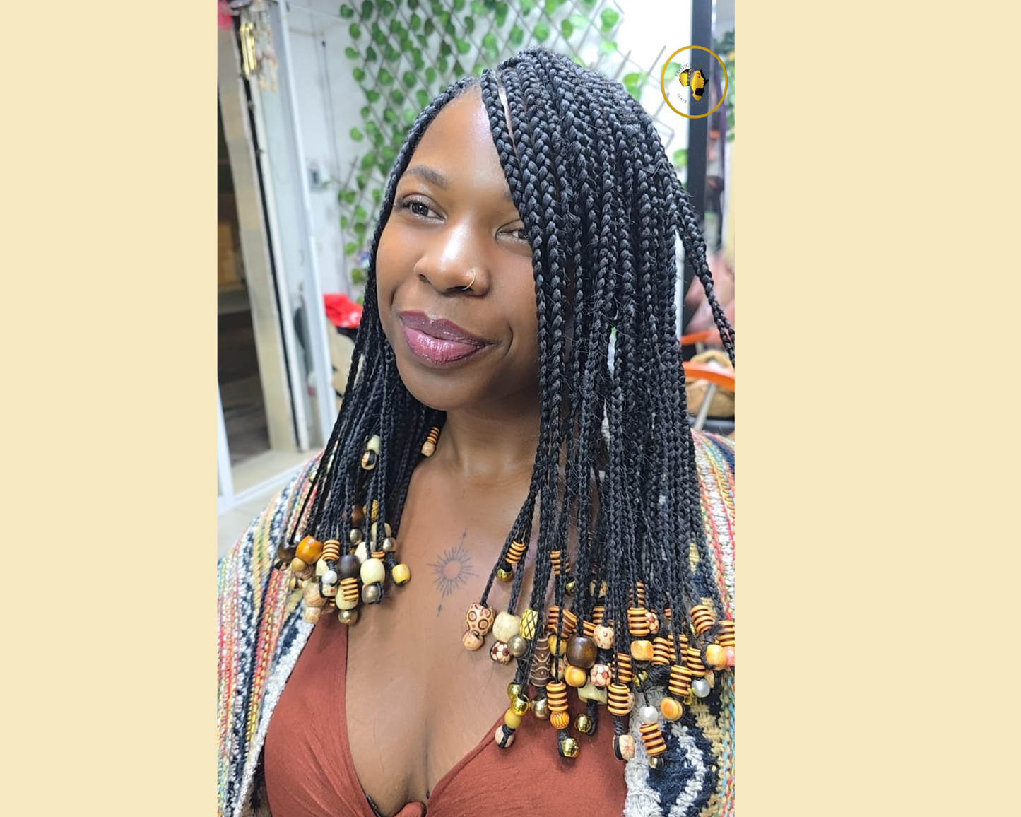 Peinado Knotless Braids | Trenzas Sin Nudos para un Look Natural y Liviano