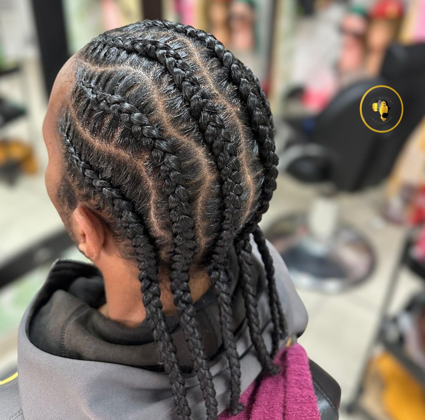 Peinados Afro para Hombres | Trenzas, Twists y Estilos Urbanos en Exotica Afro Hair Shopping