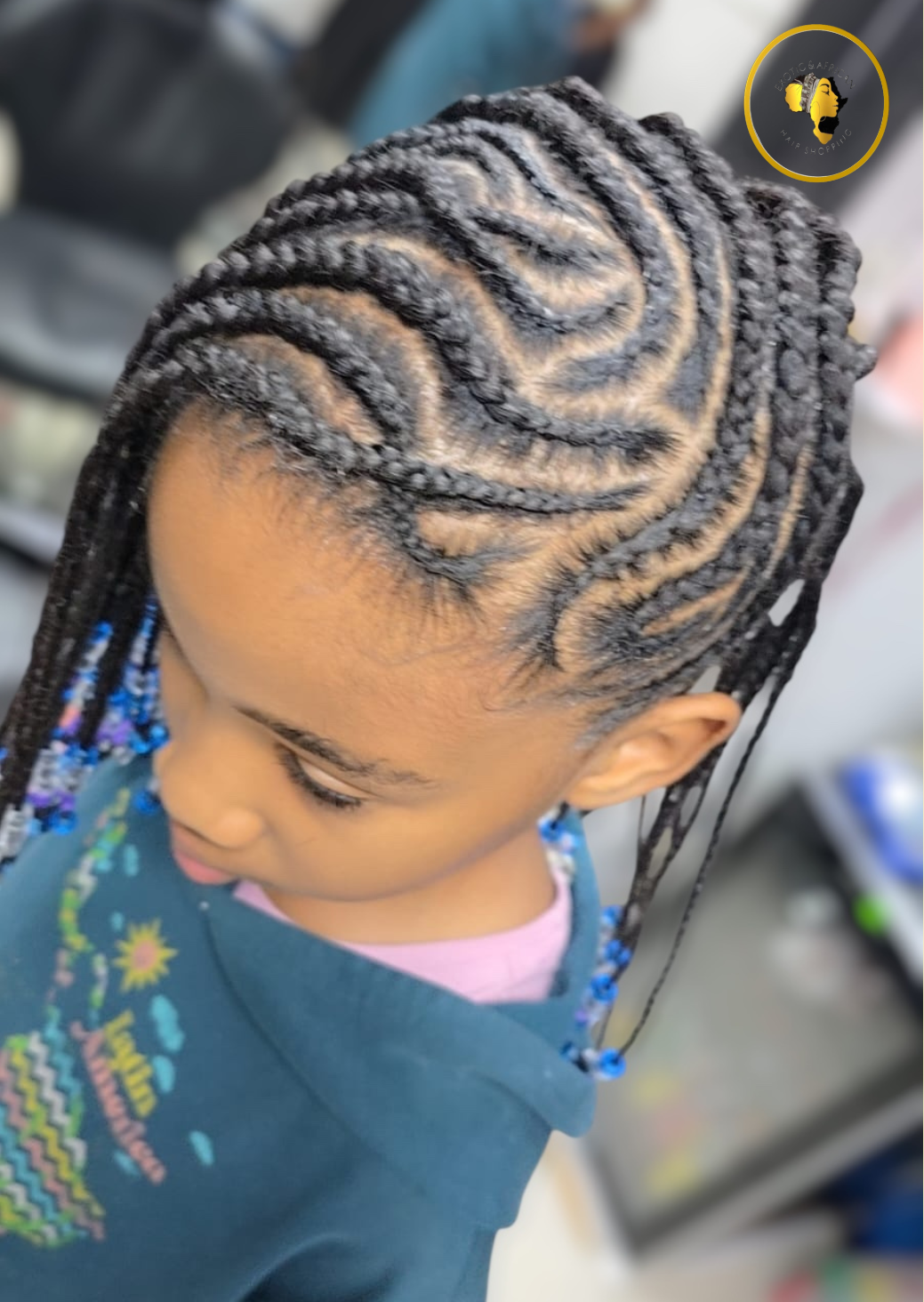 Peinado para Niñas Afro | Trenzas Infantiles Creativas y Protegidas