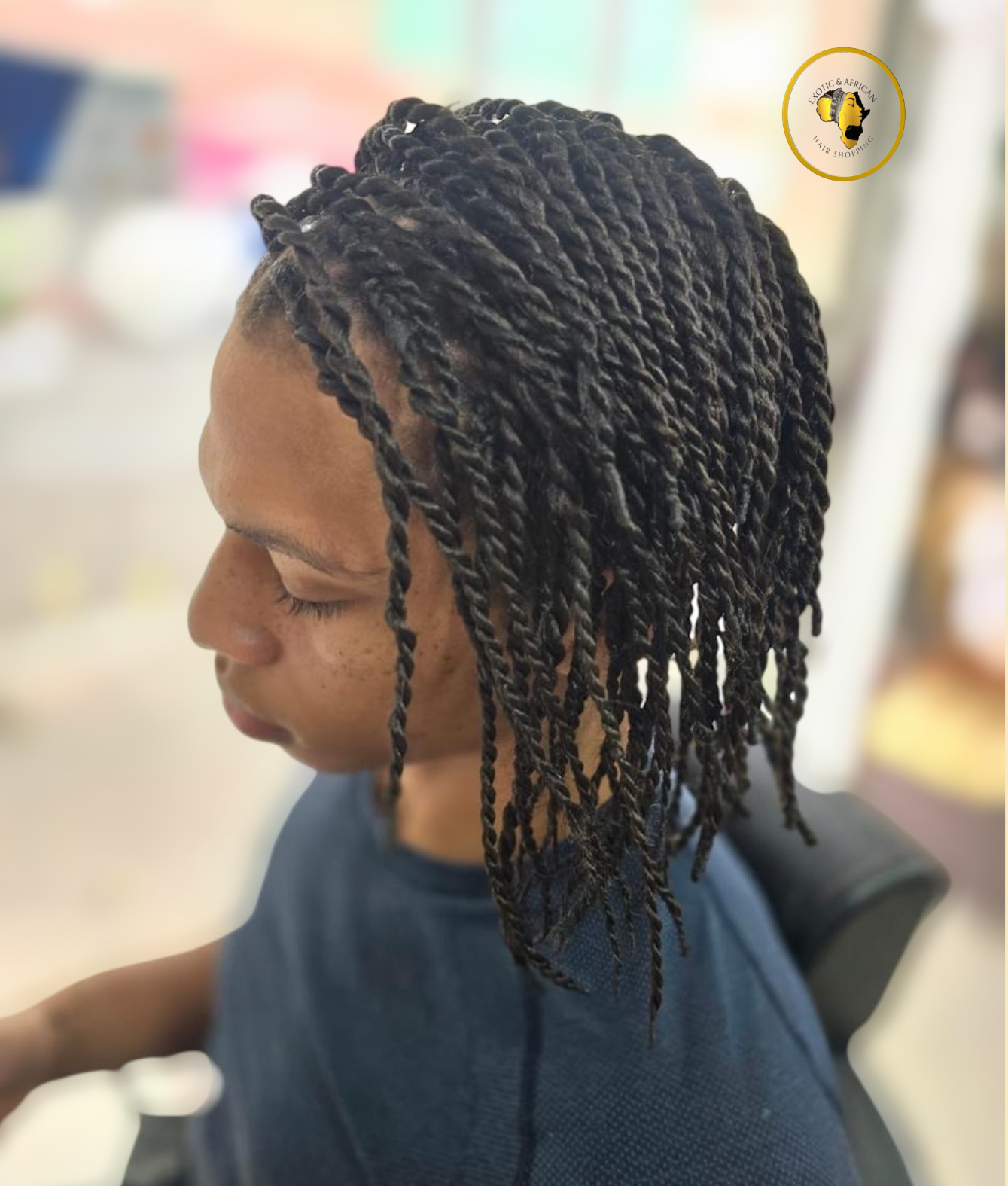 Peinados Afro para Hombres | Trenzas, Twists y Estilos Urbanos en Exotica Afro Hair Shopping