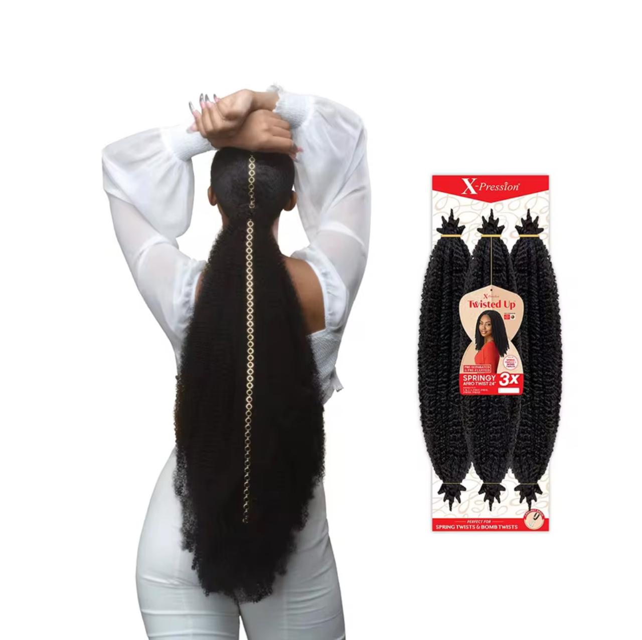 Springy Afro Twist 3X – 16” – Textura Afro Natural
