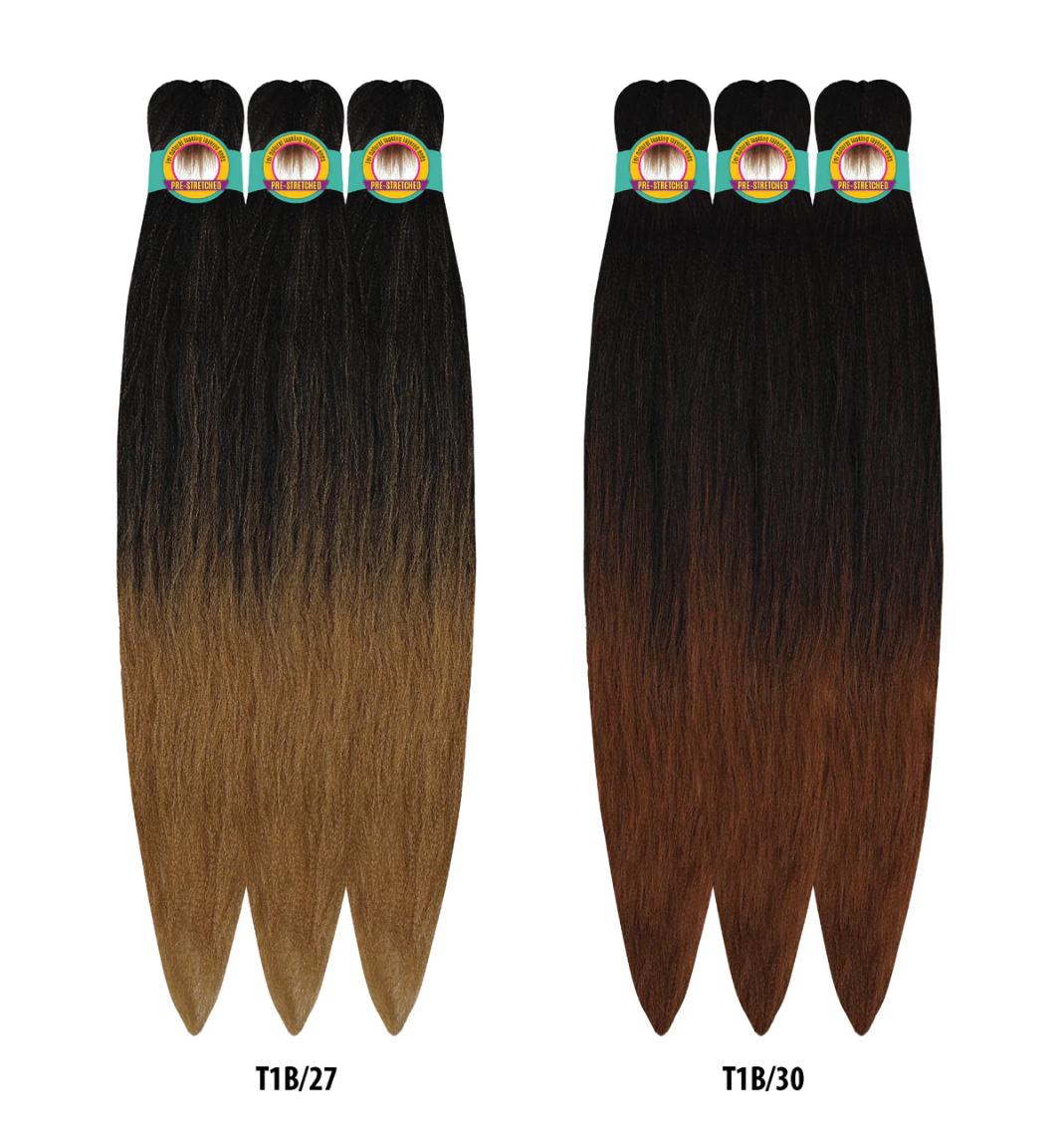 Extensiones de Trenza 3X TruBraid Pre-Stretched 54” – 100% Kanekalon