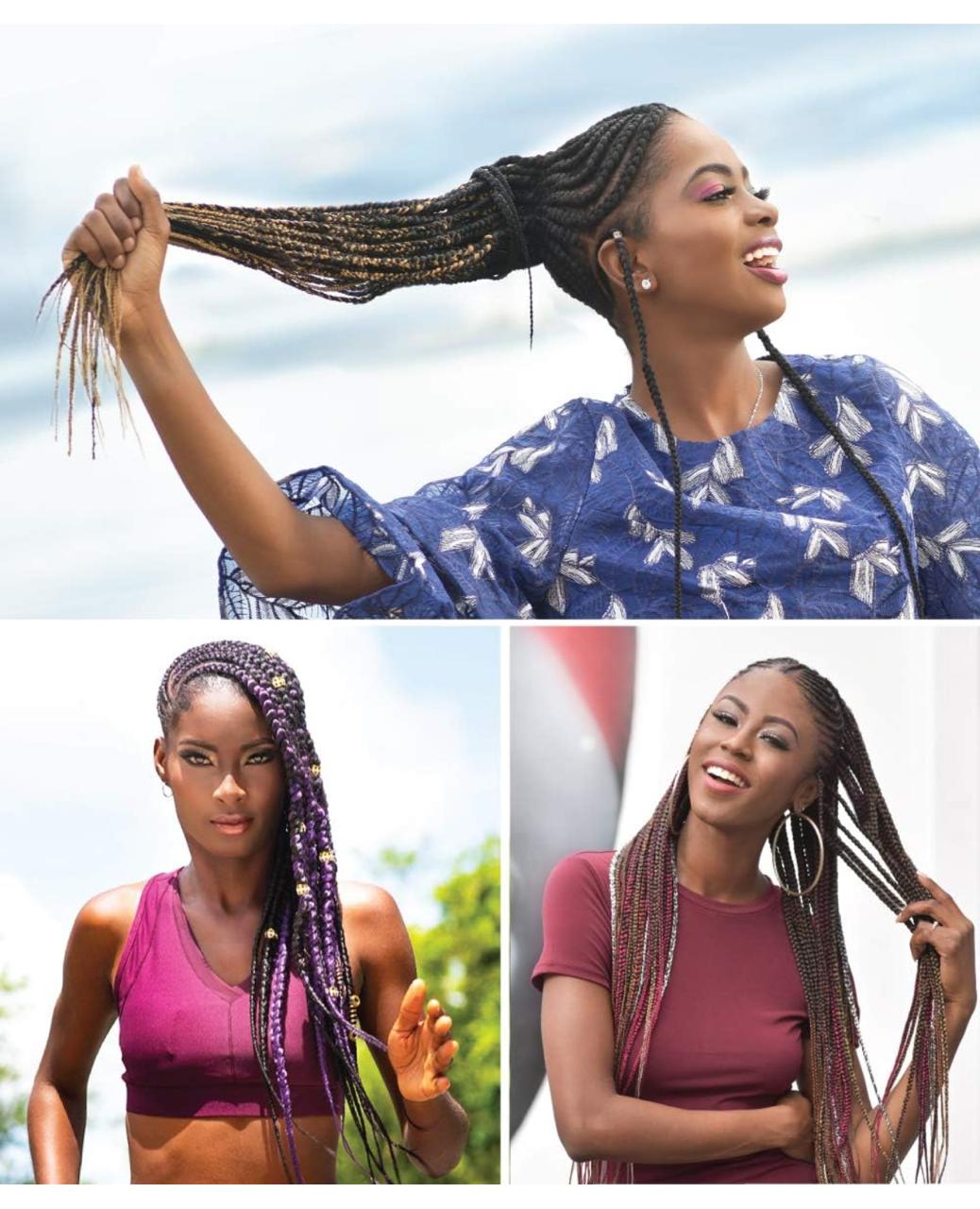 Extensión 3X Ghana Braid – Pre-Stretched – 100% Kanekalon – 50”