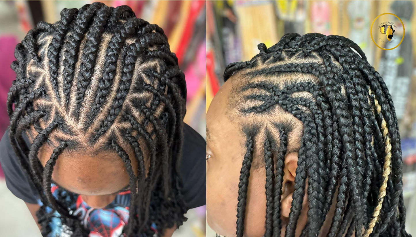 Peinado Fulani hairstyle – Exotic Afro Hair Shopping