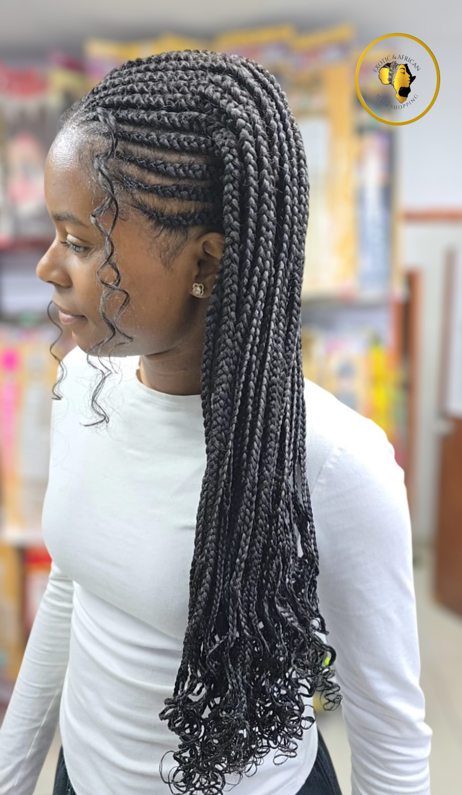 Peinado Fulani hairstyle – Exotic Afro Hair Shopping
