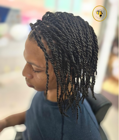 Peinados Afro para Hombres | Trenzas, Twists y Estilos Urbanos en Exotica Afro Hair Shopping