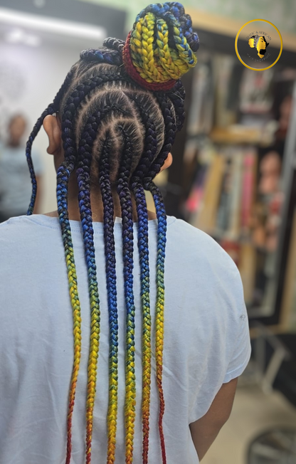Peinado para Niñas Afro | Trenzas Infantiles Creativas y Protegidas
