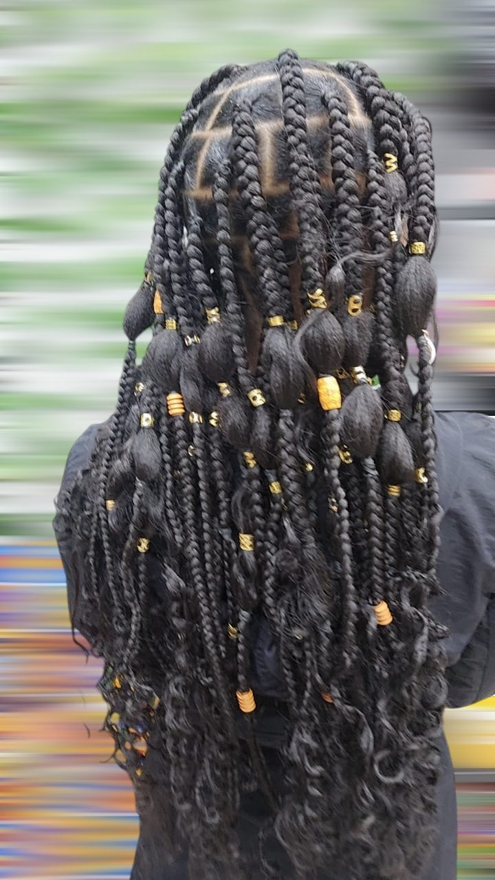 Peinado Bubble Braids | Peinado Afro Moderno y Divertido para Todas las Edades