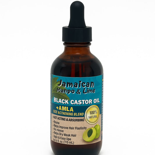 Aceite Black Castor Oil con Amla – Jamaican Mango & Lime 100% Natural (118 ml)