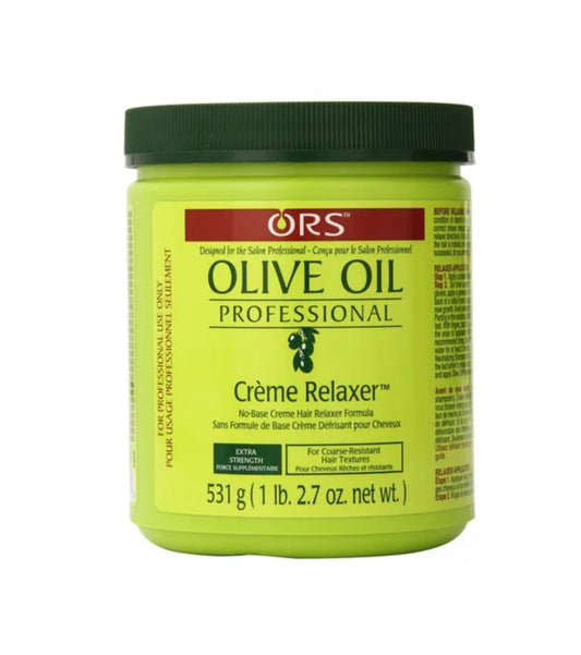 ORS Olive Oil Professional Crème Relaxer 531 g – Alisador Capilar Extra Fuerte para Cabellos Gruesos y Resistentes