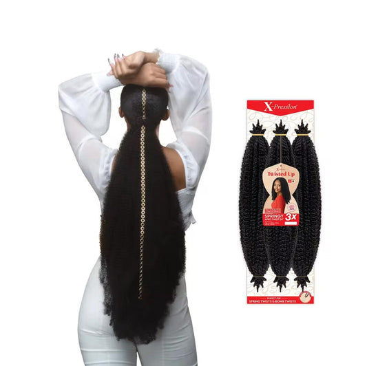 Springy Afro Twist 3X – 16” – Textura Afro Natural