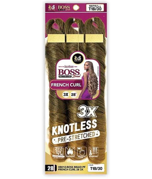 Boss French Curl 3X – 28” – Ondas Sueltas y Elegantes