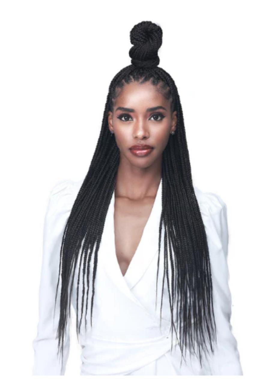 Extensión Bobbi Boss 3X Knotless Pre-Stretched – 54” – 100% Kanekalon Premium