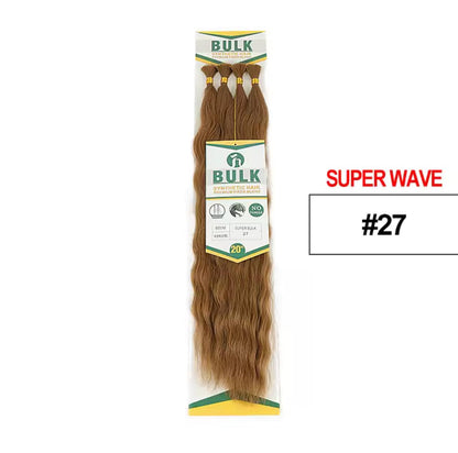 Bulk Synthetic Hair 20” – Premium Fiber Blend