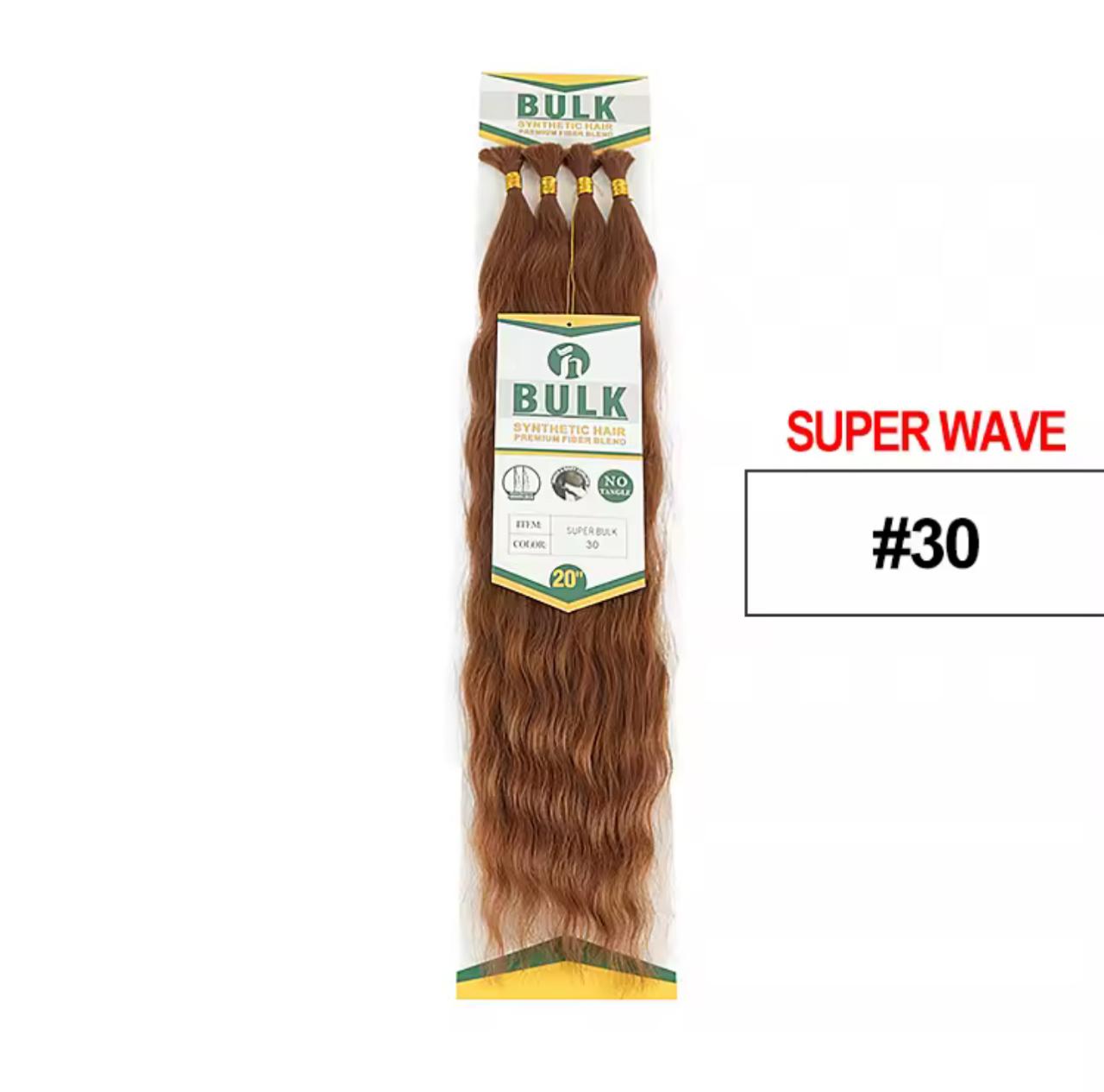 Bulk Synthetic Hair 20” – Premium Fiber Blend