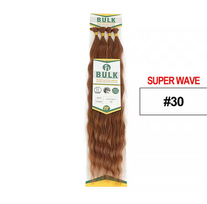 Bulk Synthetic Hair 20” – Premium Fiber Blend